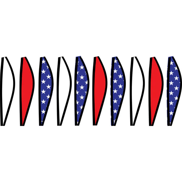 12 in. Stars Hot Air Balloon Spinner – Patriotic Outdoor Decoration