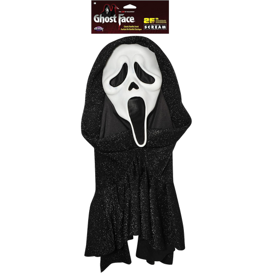 Fun World Officially Licensed 25th Anniversary Ghost Face Scream Mask