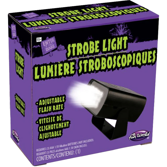 Mini Intense Adjustable 18 LED Strobe Light Box Lighting Effects Halloween