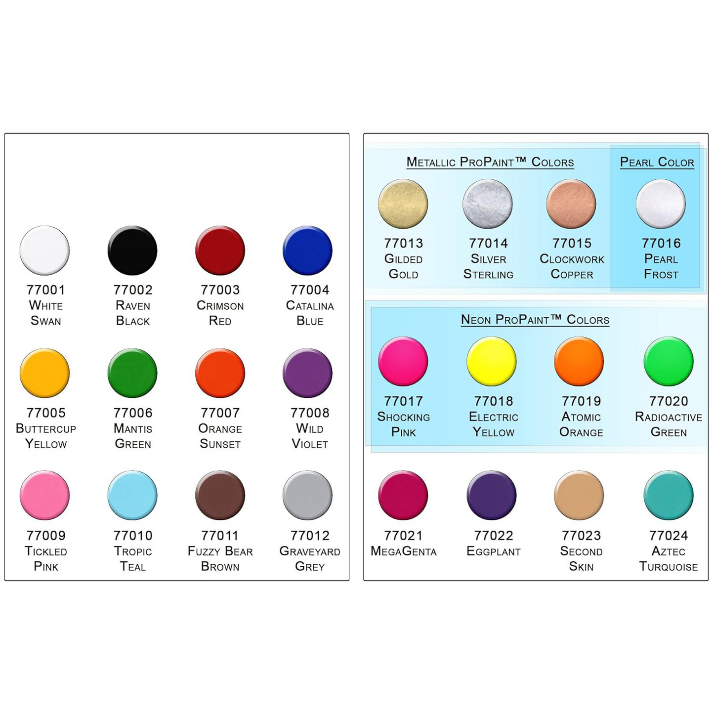 ProPaint™ Face & Body Paint - Professional Halloween Makeup | White Swan 1oz (30ml)