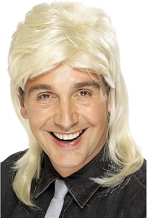 Smiffy's Men's Mullet Wig
