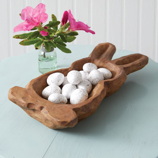 Bunny Dough Bowl – Whimsical Easter & Spring Resin Decor