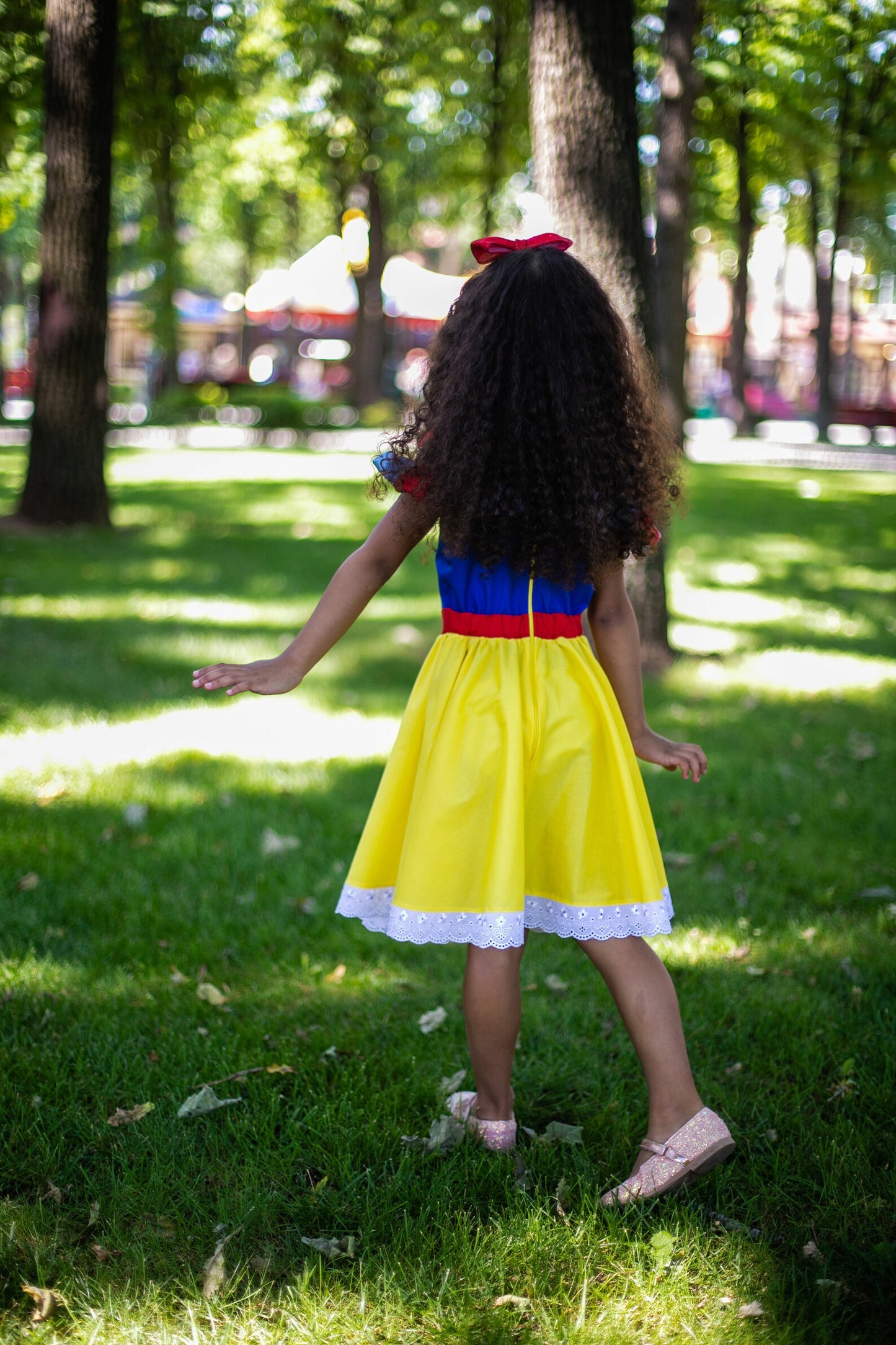 Snow White Princess Dress, Fairytale Halloween Outfit