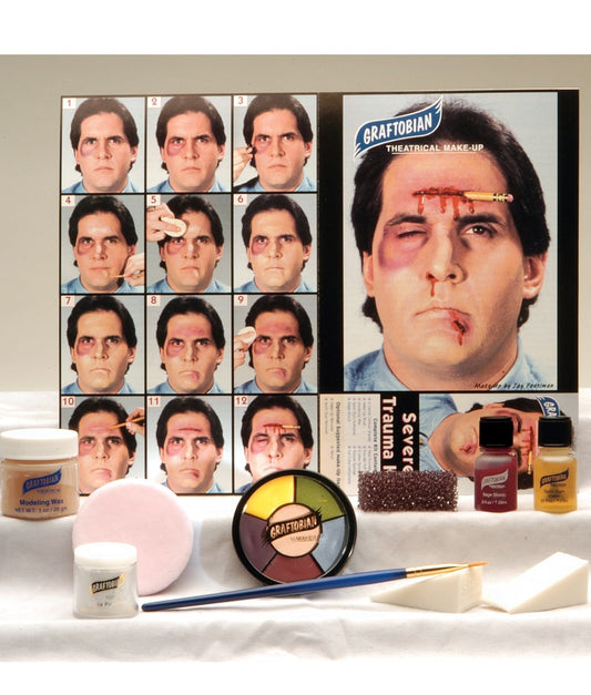 Severe Trauma Makeup Kit | Graftobian Professional SFX Makeup