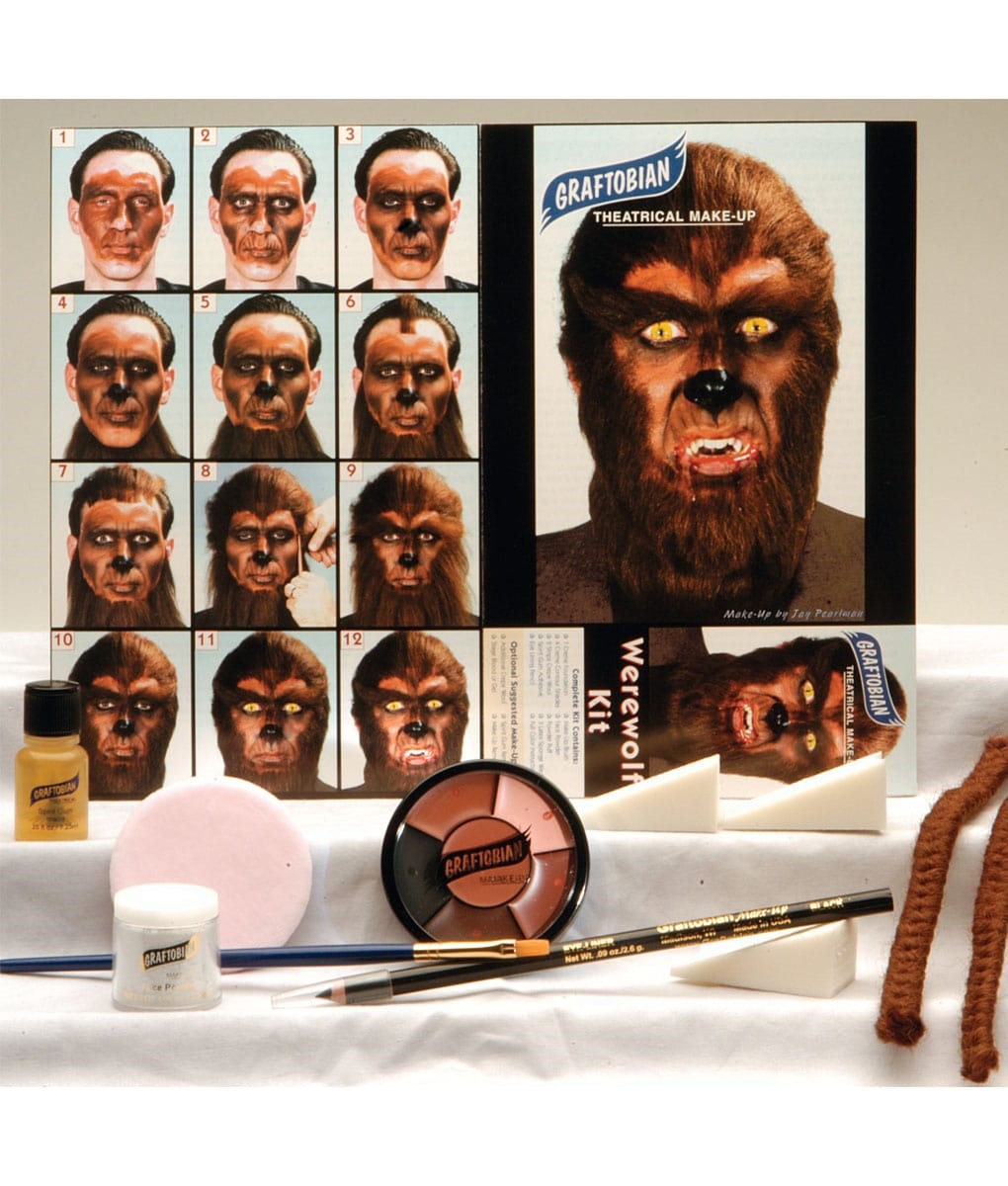 Buy Werewolf Makeup Kit for Realistic Transformation – Graftobian