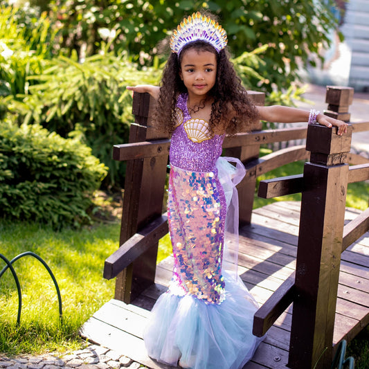 Mermaid Girl Crown, Mermaid Headband, Princess Tiara