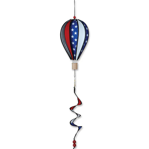 12 in. Stars Hot Air Balloon Spinner – Patriotic Outdoor Decoration