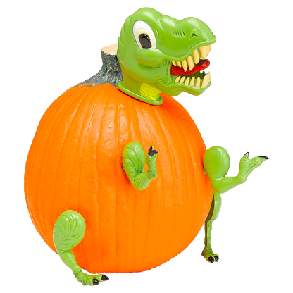 Halloween T-Rex Dinosaur Pumpkin Decorating Kit