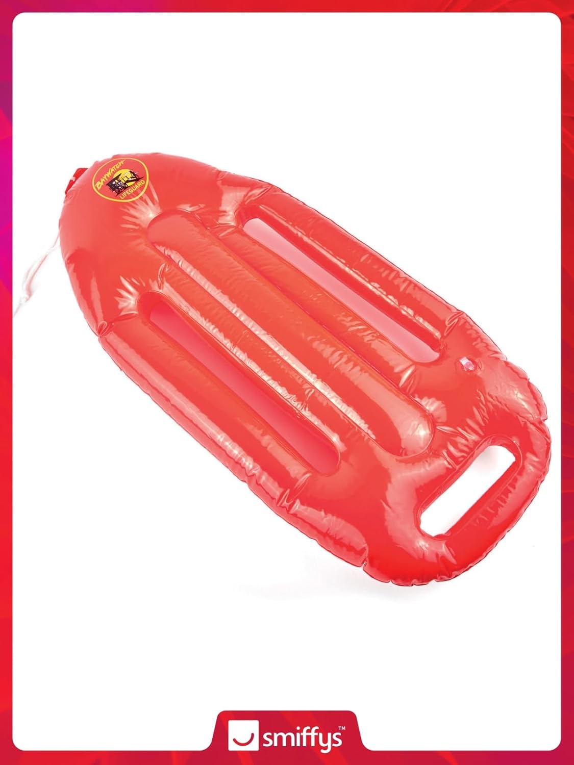 Smiffys Baywatch Lifeguard Inflatable Float Prop Red