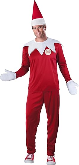 Elf on The Shelf Costume for Men