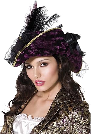 Smiffys womens Fever Marauding Pirate Hat