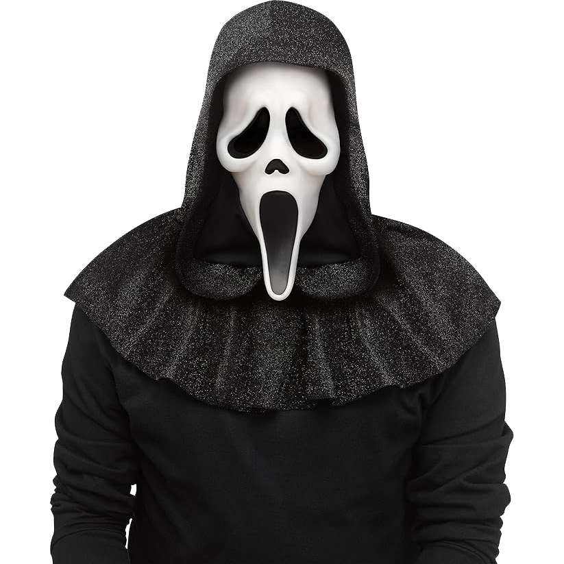 Fun World Officially Licensed 25th Anniversary Ghost Face Scream Mask