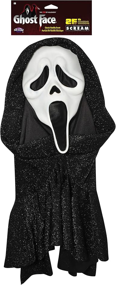 Fun World Officially Licensed 25th Anniversary Ghost Face Scream Mask