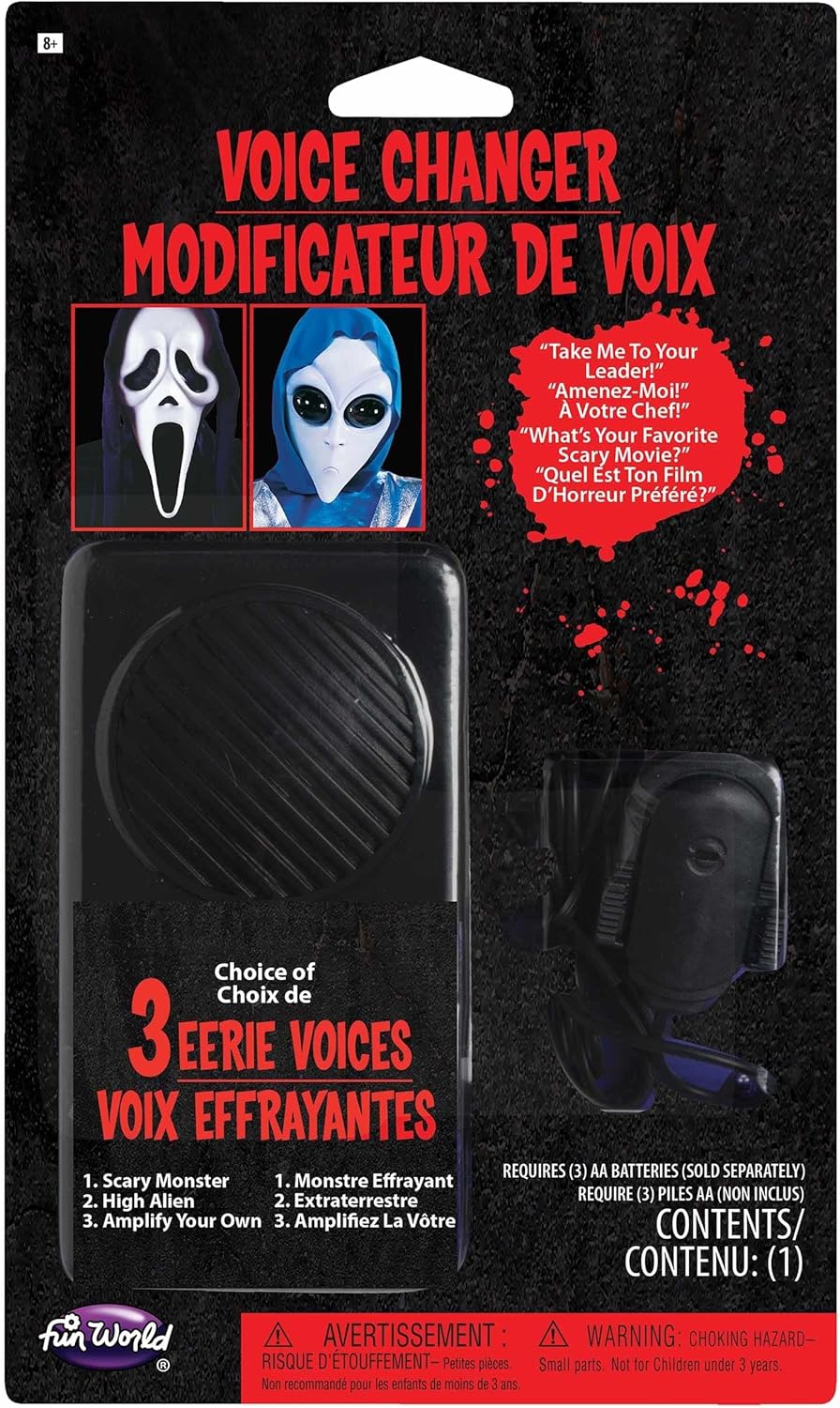 Ghostface Voice Changer as Seen in Movie Scream