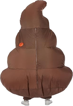 Inflatable Poop Costume, Brown