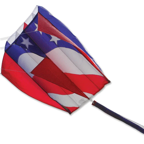 Patriotic Parafoil 5 Kite – Lightweight and Portable