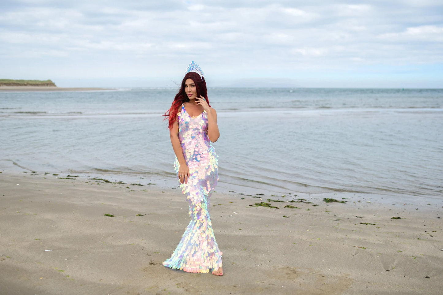 Sequin Mermaid Tail Dress , Under the Sea Event