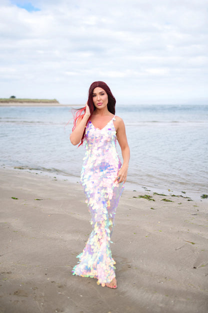 Sequin Mermaid Tail Dress , Under the Sea Event