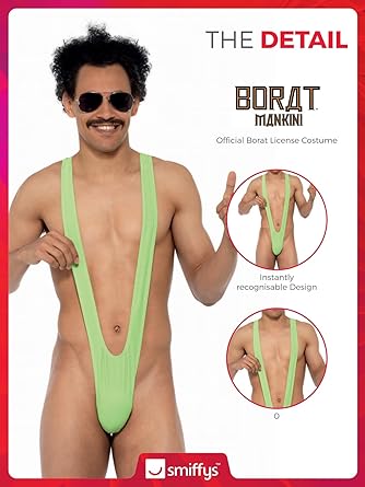 Smiffy's Men's Borat Mankini Dress