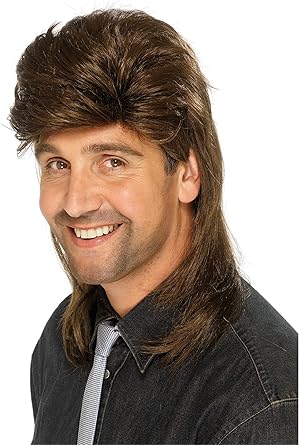 Smiffy's Men's Mullet Wig