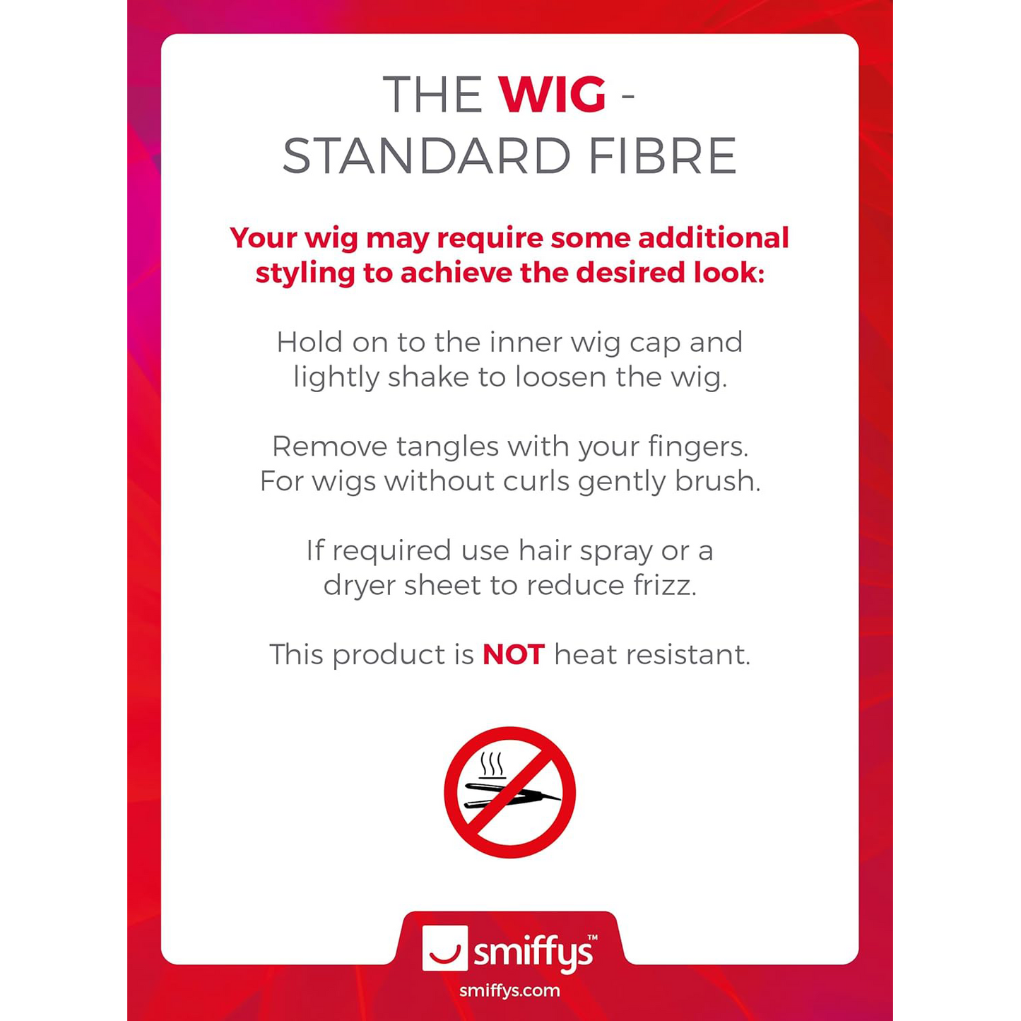 Pink Partyrama Wig