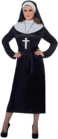 Smiffys Classic Nun Adult Costume