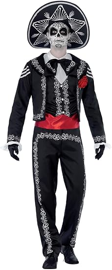 Smiffys Day of the Dead Se±or Bones Costume