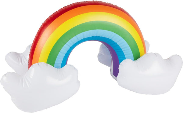 Smiffys Inflatable Rainbow, Unisex Adult, Multi-Colour