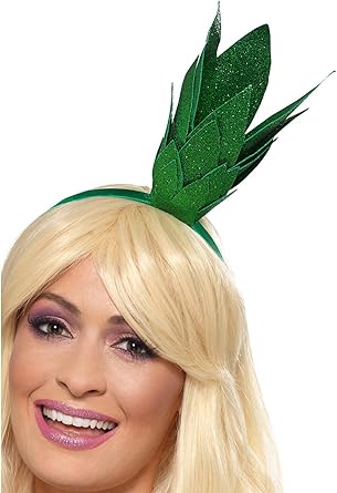 Smiffys Pineapple Stalk Glitter Headband