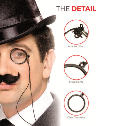 Smiffys Tales of Old England Monocle Black