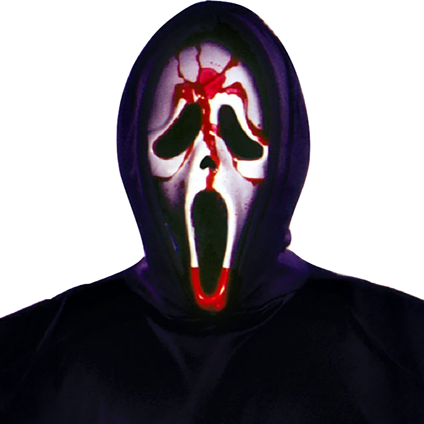 Adult Bleeding Ghost Face Costume