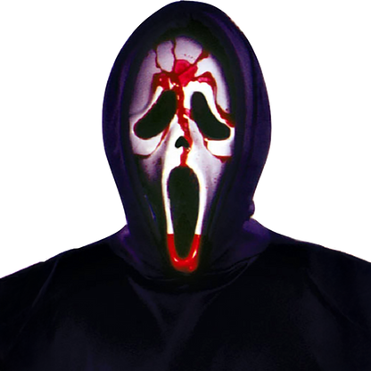Adult Bleeding Ghost Face Costume