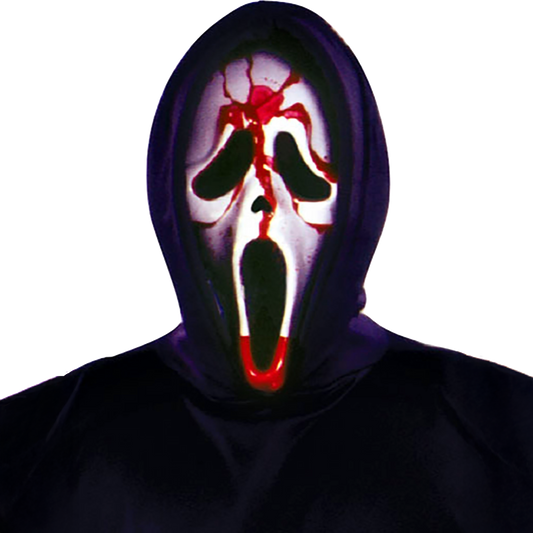 Adult Bleeding Ghost Face Costume