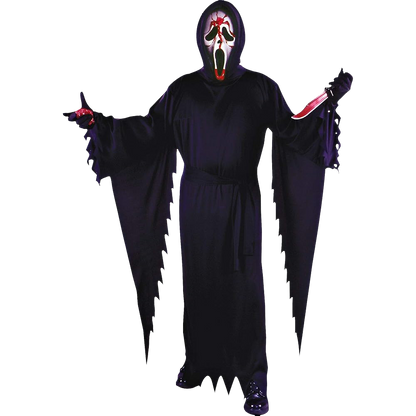 Adult Bleeding Ghost Face Costume