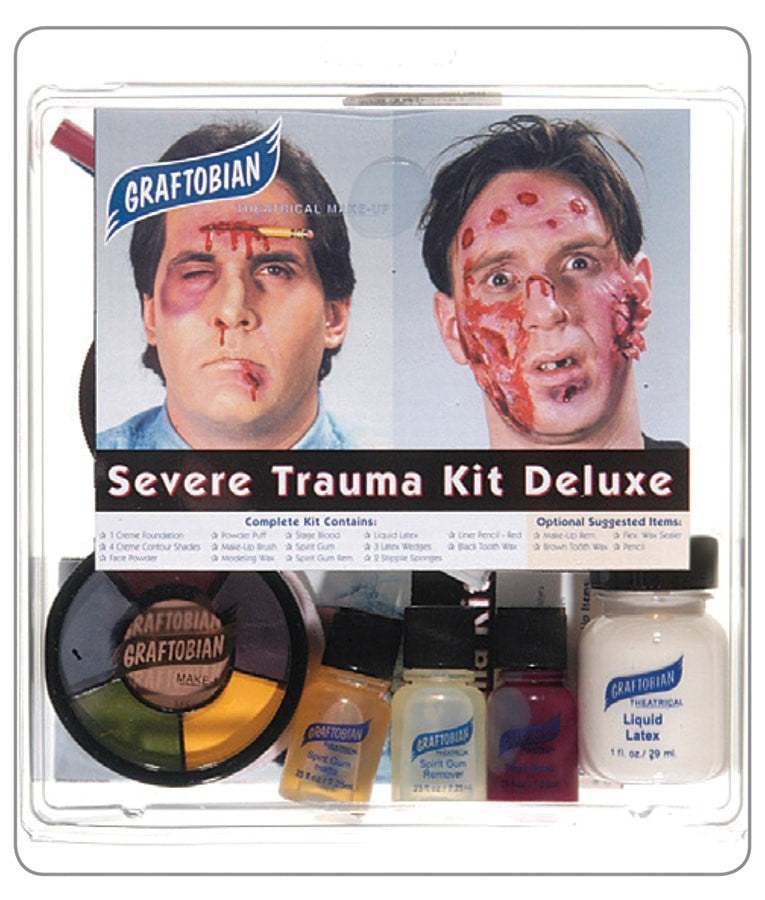 Deluxe Severe Trauma Kit – Professional SFX Makeup for Realistic Wounds