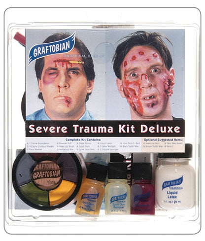Deluxe Severe Trauma Kit – Professional SFX Makeup for Realistic Wounds