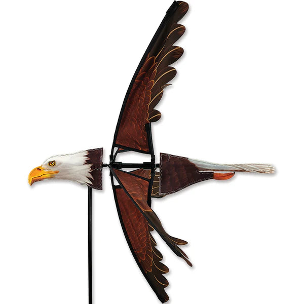 25 Inch Flying Eagle Spinner - Premium Outdoor Garden Decor