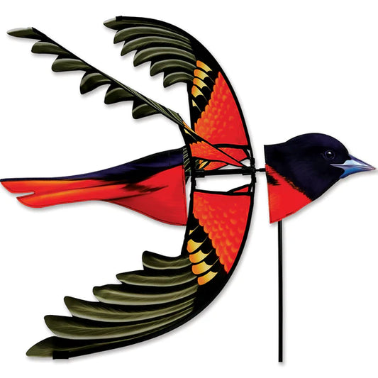 Flying Northern Oriole Spinner – Bright, Durable Outdoor Wind Decoration
