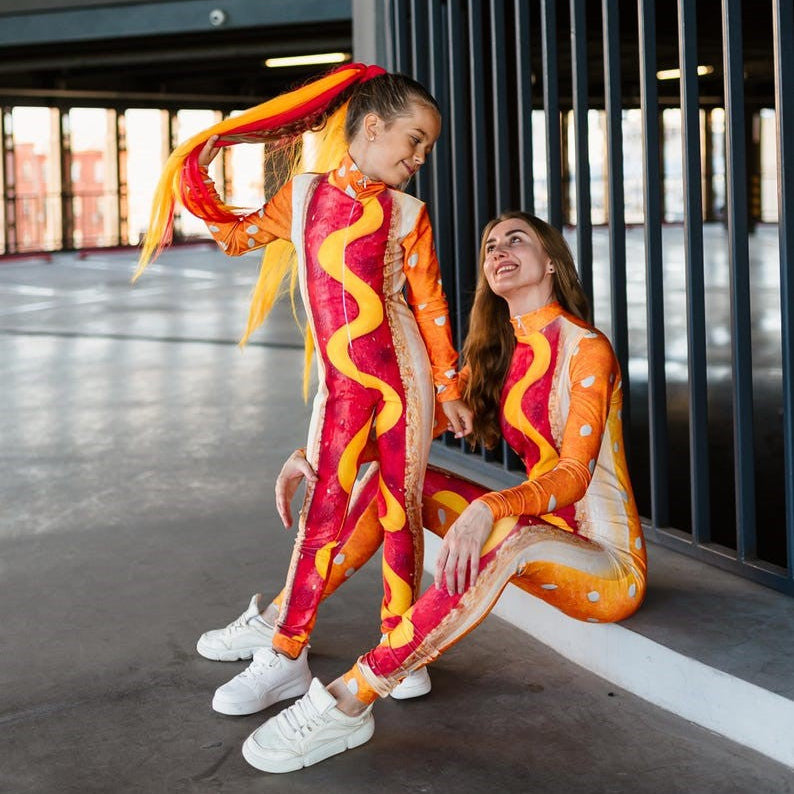 princess costume, mermaid costume, under the sea costume — full-length look, fishtail vibe contrast – Kate Princess Dress