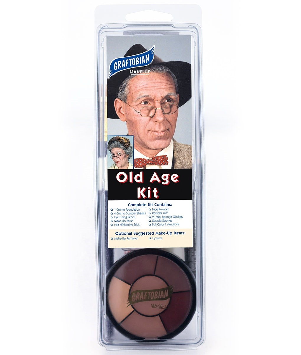 Old Age Makeup Kit – Professional Aging Special FX Makeup