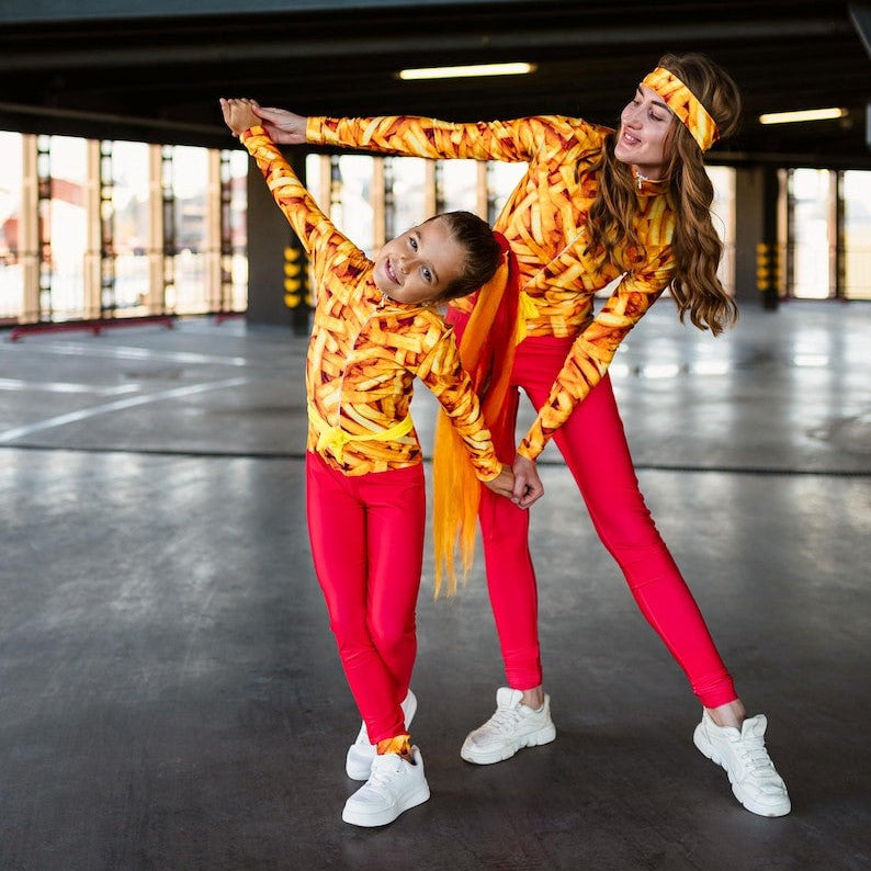 princess costume, mermaid costume, under the sea costume — lifestyle photo smiling girl, turquoise backdrop – Kate Princess Dress