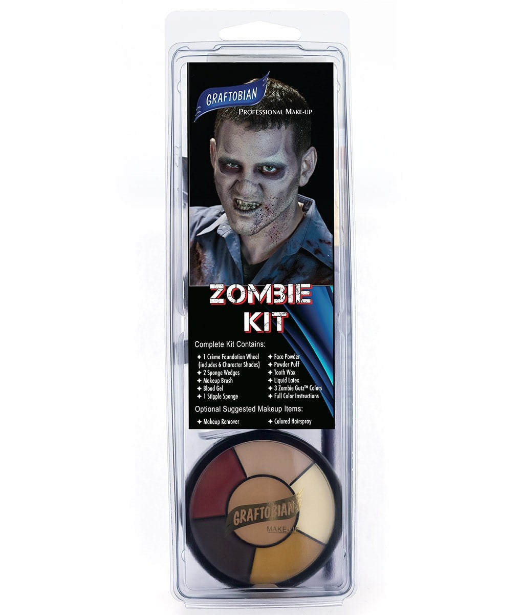 Graftobian Zombie Makeup Kit - Professional SFX Halloween Makeup