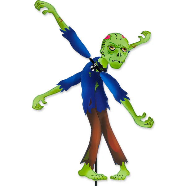 28-Inch Zombie WhirliGig Spinner | Fun Garden Decor by Premier Kites