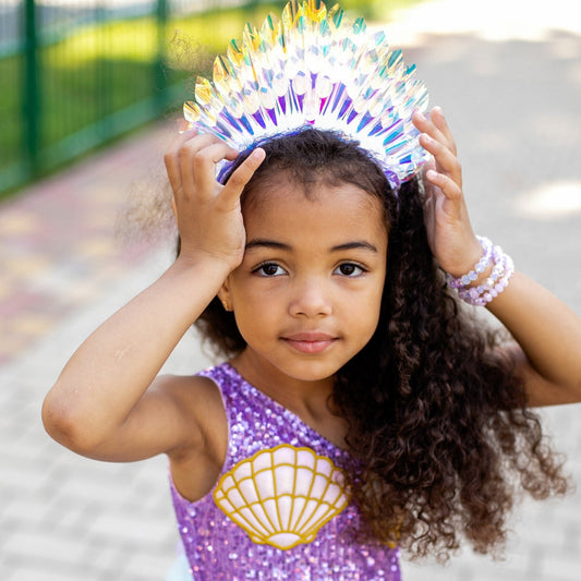 Mermaid Girl Crown, Mermaid Headband, Princess Tiara