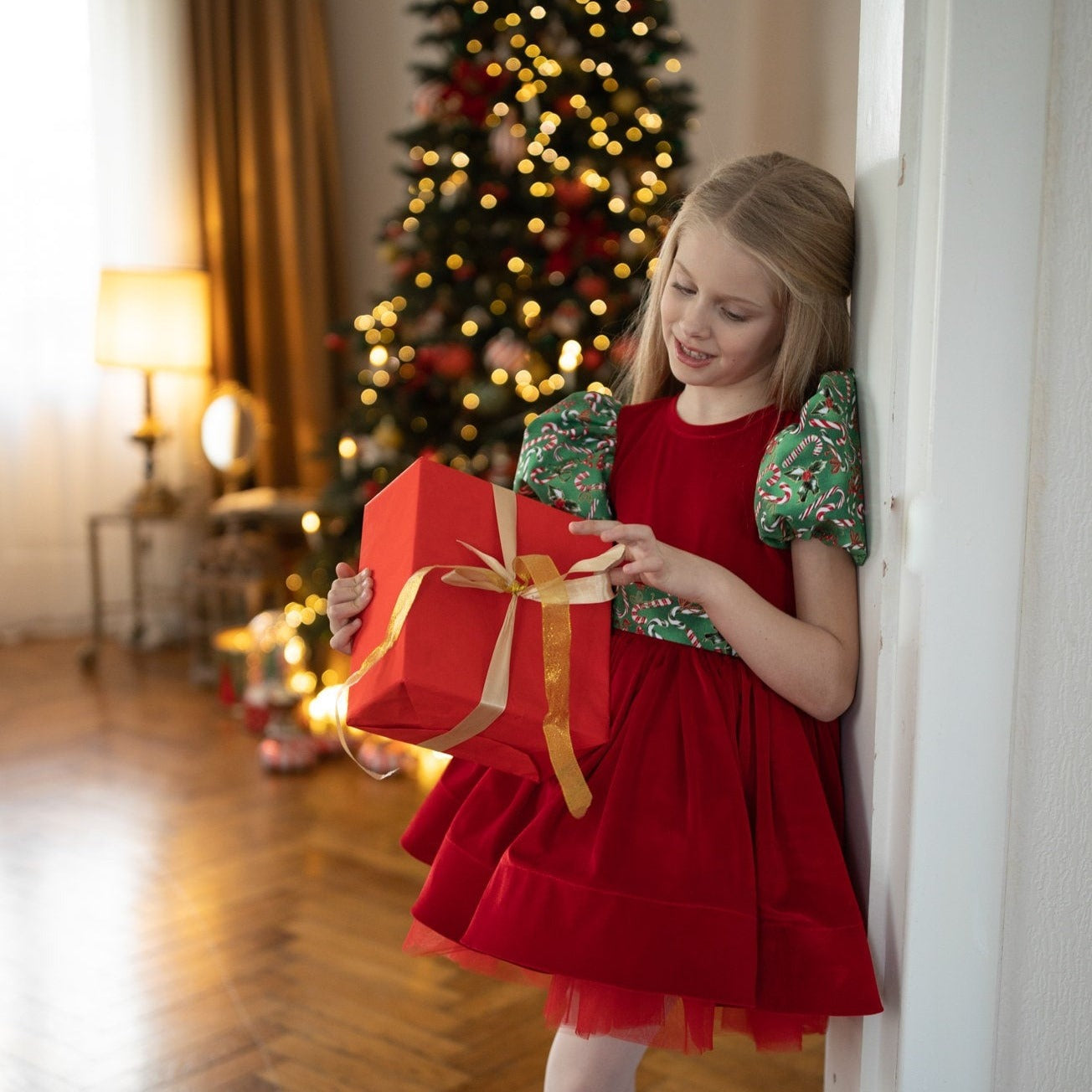 Christmas Baby Girl Dress, Baby Girl New Year Outfit