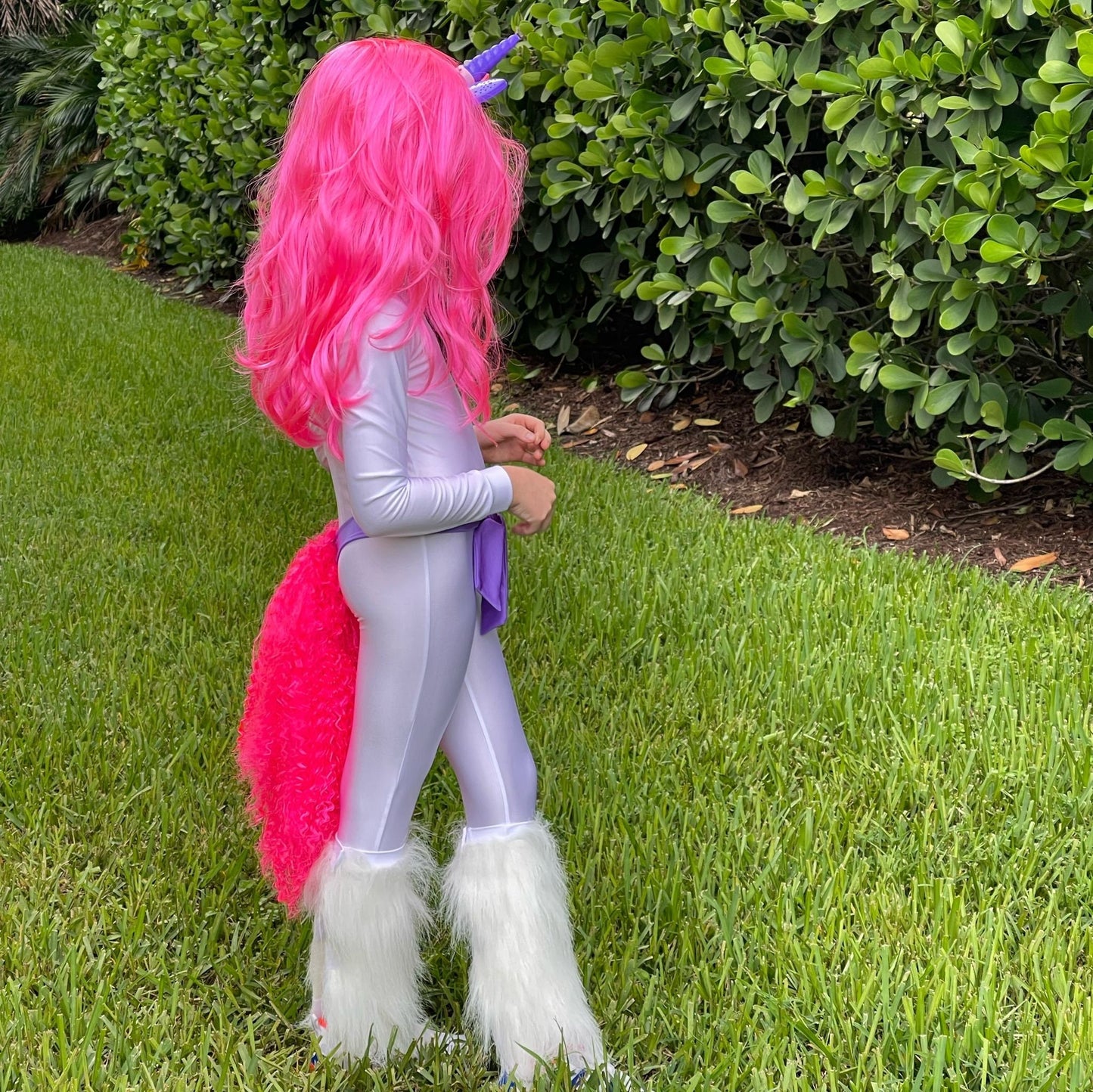 My Little Pony Bodysuit, Unicorn Pink Halloween Girl Costume